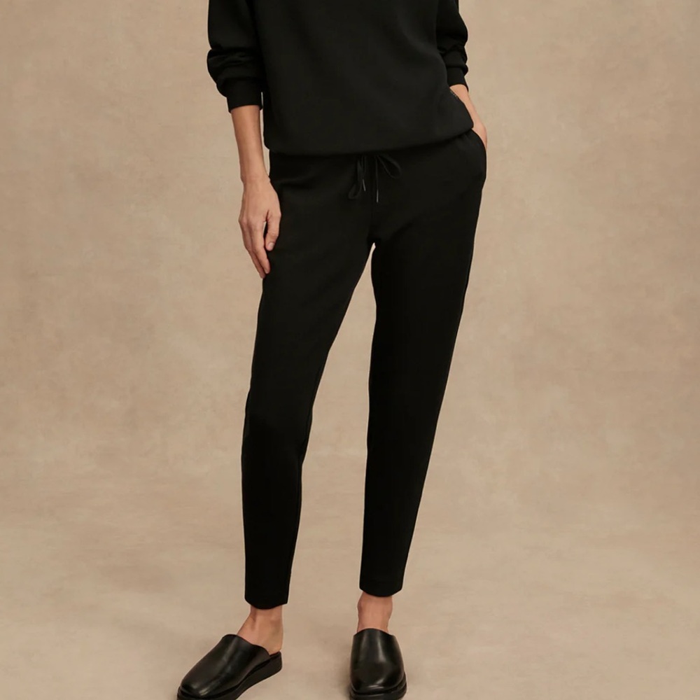 Varley DoubleSoft Slim 25" Black Pant